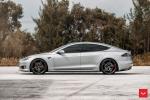 Tesla Model S on Vossen Wheels (HF-1) 2018 года